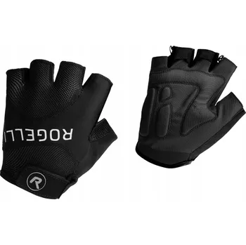 Cyklistické rukavice Cyklistické rukavice Rogelli XXL černé