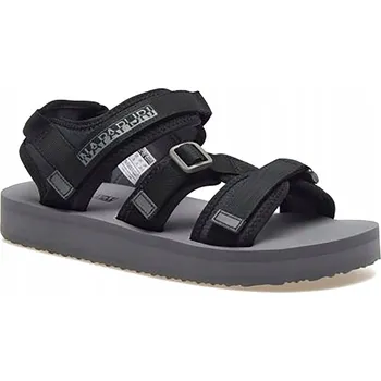 Pánské sandále Pánské sandály Napapijri NP0A4I8H černo-šedé, velikost 44 EU