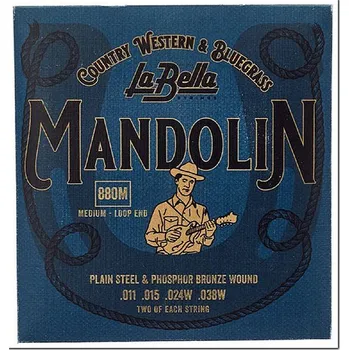 Struna pro kytaru a smyčcový nástroj La Bella 880M - struny na mandolinu