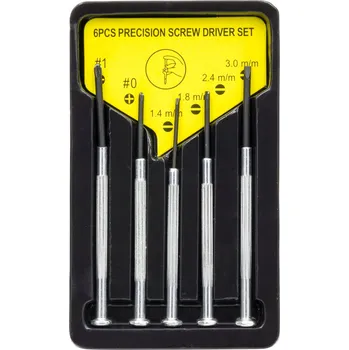 Šroubovák PRECZNÍ HODINÁŘSKÉ ŠROUBOVÁKY 5 KS SADA
