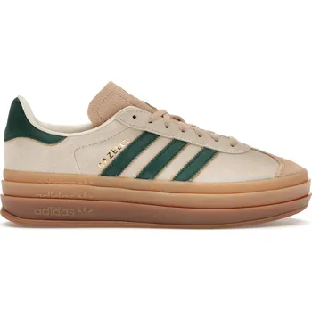 Dámská obuv Adidas Gazelle Bold Beige Collegiate Green (W) Velikost: 41 1/3 ID7056