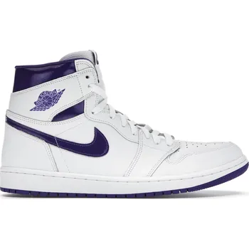 Dámské tenisky Air Jordan 1 Retro High Reverse Court Purple Velikost: 40.5 CD0461-151