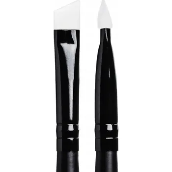 Péče o řasy a obočí Silikonový štěteček pro laminaci a barvení řas a obočí, bílý, model W1