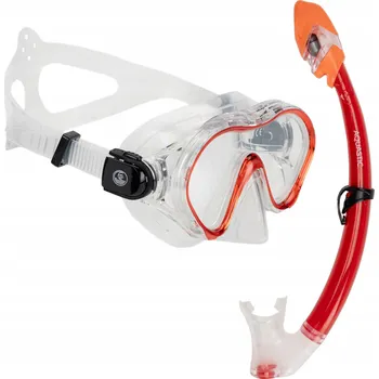 Potápěčská maska Dětská SADA pro potápění, plavání a šnorchlování AQUASTIC POTÁPĚČSKÉ BRÝLE A ŠNORCHL