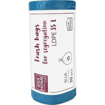 Pytle na odpadky Pytle na odpadkový papír Idea Home 35 l 20 ks