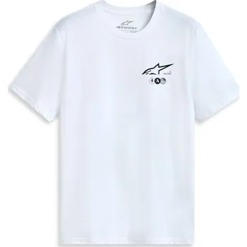 Pánské tričko ALPINESTARS triko ASYM CSF bílá - L
