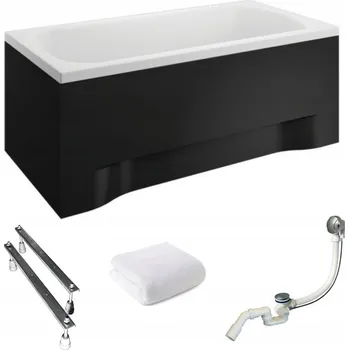 Vana WANNA obdélníková S PŘEDNÍM PANELEM CLASSIC 130x70 ZÁRUKA 15 LET