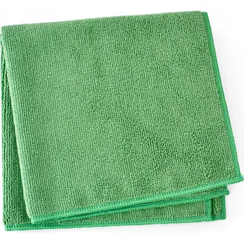Utěrka 100x Univerzální utěrka z mikrovlákna, savá, pevná, jemná | 40x40 cm