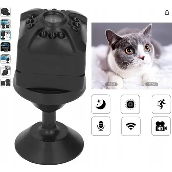 IP kamera Mini Bezdrátová Bezpečnostní Kamera WiFi, 1080P Noční Vidění v Reálném Čase