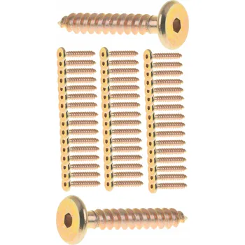 Vrták Šrouby do dřeva Marcopol 6,5 x 30 mm, 50 ks