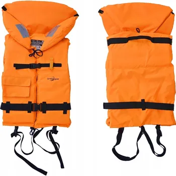 Plovací vesta Záchranná vesta na vodu, plovací vesta na kajak, LOĎ, PÍŠŤALKA, velikost L, 60-70 kg, 80N