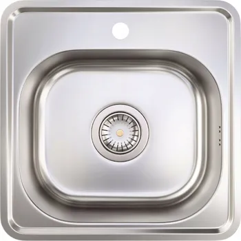 Obraz Jednokomorový dřez Garmand ocel