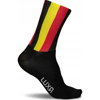 Pánské ponožky Cyklistické Ponožky LUXA Belgická vlajka 45-46