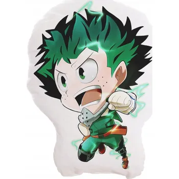 Polštář Polštář filmový, herní, knižní, komiksový, hudební Polštář Izuku Midoriya Deku My Hero Academia 30 x 45 cm