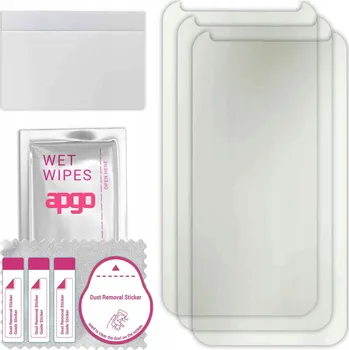 Pouzdro na mobilní telefon Ochranná Fólie apgo pro LG V35 ThinQ, 3 ks