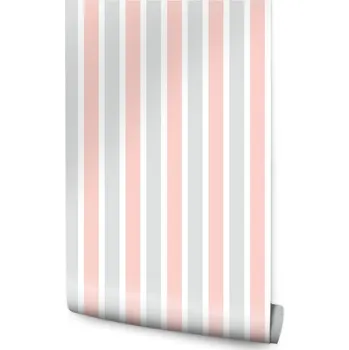 Fototapeta Dekorativní tapeta do obýváku, moderní pastelové pruhy