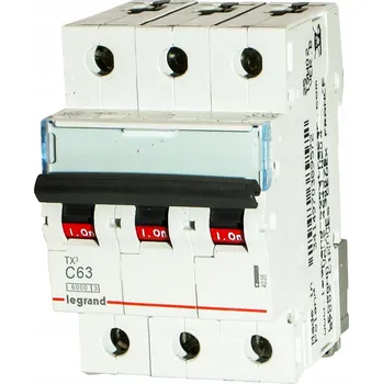 Jistič Jistič Legrand 3P C 63A TX3 403555