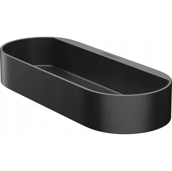 Koupelnový nábytek Hansgrohe Koupelnová polička ČERNÁ MATNÁ WallStori