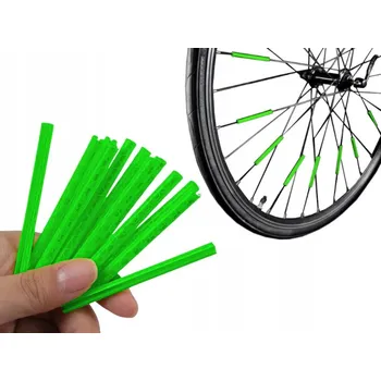 REFLEXNÍ TRUBIČKY NA PAPRSKY KOLO 12 ks