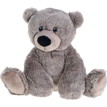 plyšák _Ostatní 1_ PLYŠ Medvěd 24cm šedý sedící Take me home *PLYŠOVÉ HRAČKY*