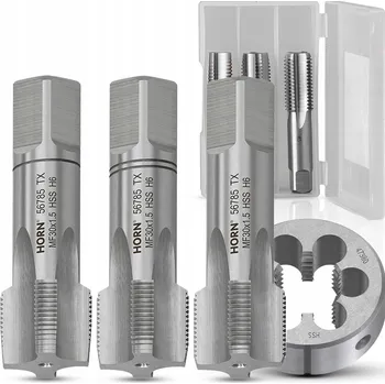 Závitořezný nástroj Závitník M30 Závitové očko Sada M30x1.5