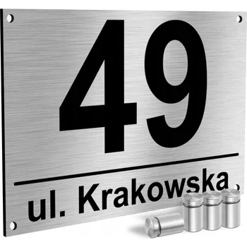 Obraz Číslo na dům 40 x 27 cm