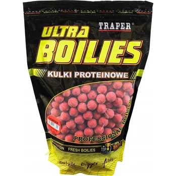 Boilies Traper proteinové kuličky Ultra 16mm 0,5kg Patentka (Ochotka)