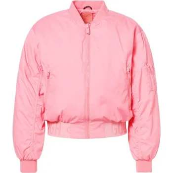 Dámský bomber Dámská bunda Goldbergh BOMBSHELL - světle růžová XS