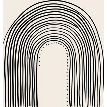 Plakát Plakát Symetrie Oblouku bez rámu 21 x 29,7 cm