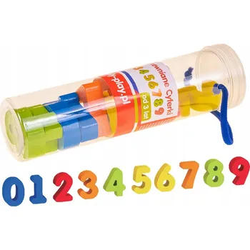 Dřevěná hračka Dřevěné číslice