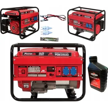 Elektrocentrála Přenosný benzínový generátor jednofázový Mastercut 3000 W