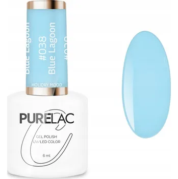 Lak na nehty Purelac Hybridní Lak 6 ml - #038 Blue Lagoon (Modrá Laguna)