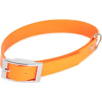 Obojek pro psa Firedog BioThane obojek Basic 25 mm Glossy oranžový rozměry: šířka 25mm/délka 35-43cm