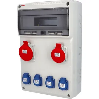 Rozvaděč Zásuvková skříň FAMATEL v582 IP44 pouze vydrátovaná