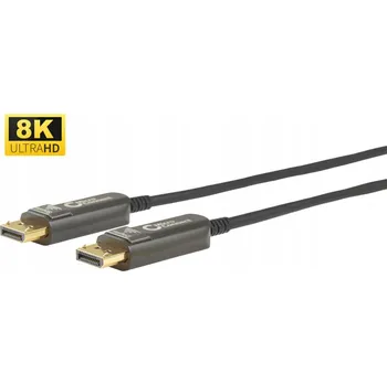 Video kabel Microconnect DP-MMG-1000V1.4OP DisplayPort kabel 10 m černý