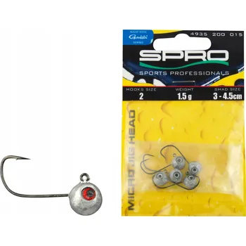 Rybářský háček Jigová hlavička Spro Micro Jighead 2 g