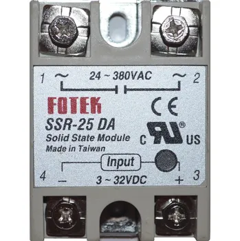 Relé Polovodičové relé FOTEK SSR 25A DC-AC