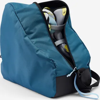 Sportovní taška OXELO Taška na brusle 100 S MODRÁ|ZELENÁ