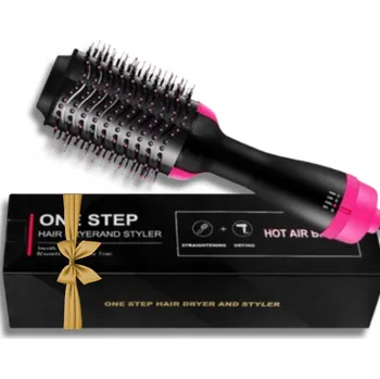 Žehlička na vlasy Duża Szczotka Suszarka Prostownica Lokówka pro styling vlasů 4v1 1000W