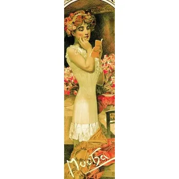 Záložka Záložka do knihy Alfons Mucha - Korzety