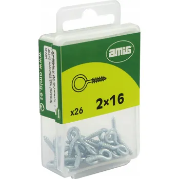 Vrták Vruty do dřeva Amig 2 x 16 mm 26 ks