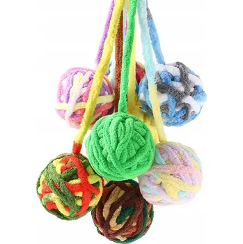 Hračka pro kočku SIEMIEC pro kočky míček hračka pro kočky 10 Ks