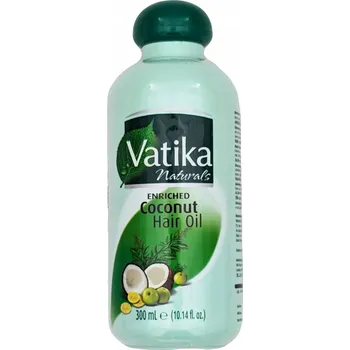 Vlasová regenerace Kokosový olej na vlasy Vatika pro oplachování 300 ml