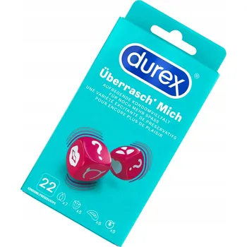 Kondom Kondomy Durex Surprise Me Mix 22 ks