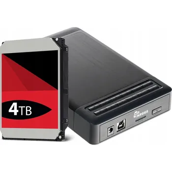 Externí pevný disk Šifrovaný externí disk 4TB Argus GD-35LK01 USB 3.0 256-bit AES Heslo