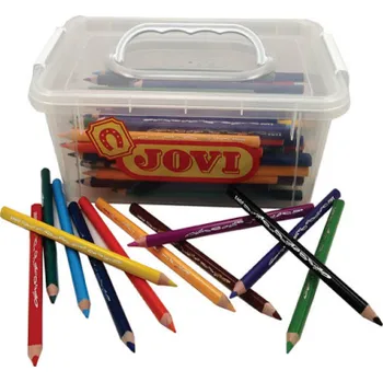 Pastelky JOVI JUMBO trojhranné / 120 ks / ekonomické balení