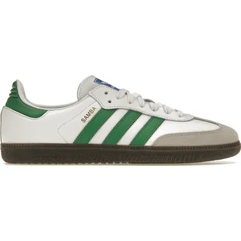 Dámská obuv Adidas Samba OG White Green Velikost: 44 IG1024