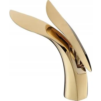 Vodovodní baterie Stojánková umyvadlová baterie Silla GOLDSTART zlatá