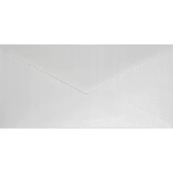 Obálka Obálky DL Sirio Pearl Ice White bílé delta 25 Ks