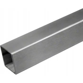 Obraz Nerezový profil BROUŠENÝ 20x10x1,5 50cm 0,5 m INOX